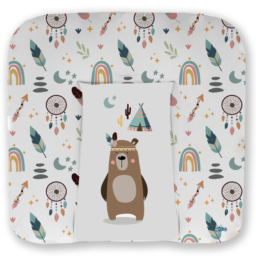 Kikido Verschoonmat 70x75 cm - Verschoonmat voor baby's - Productafbeelding 
