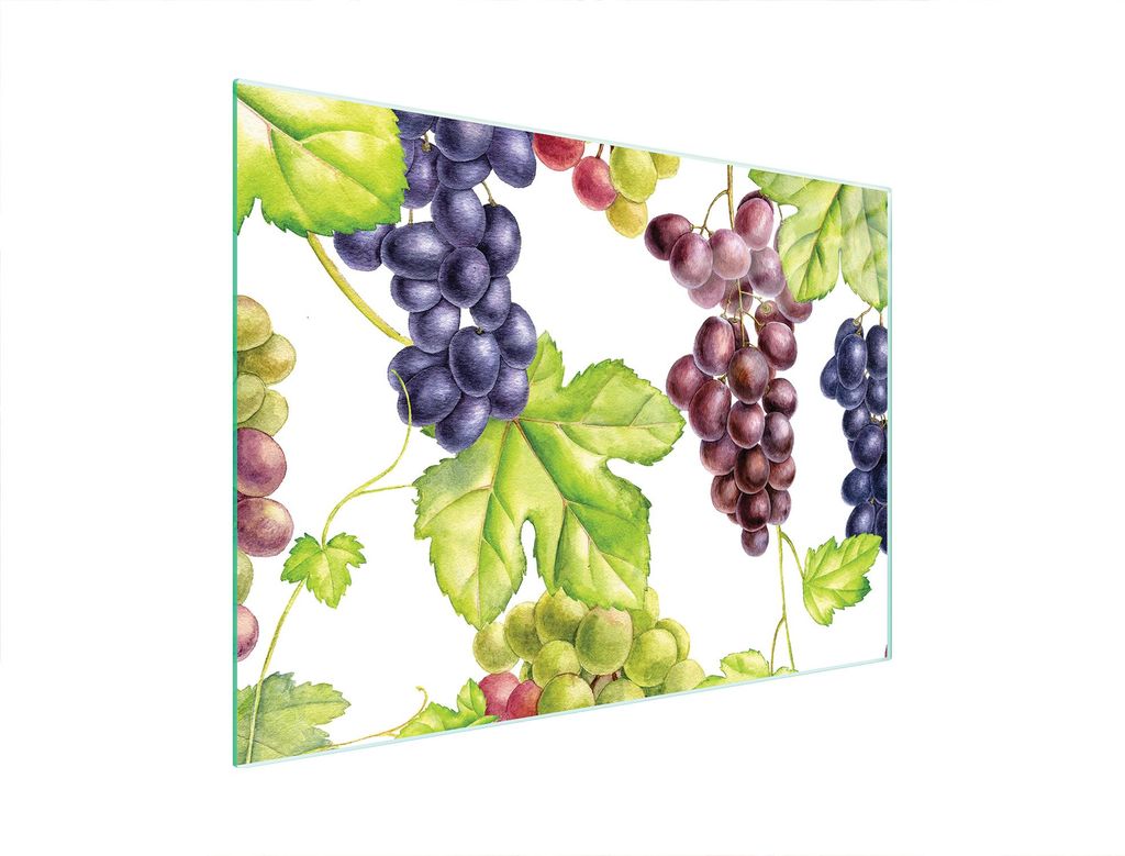 Glasschneidebrett 40x30 Obst