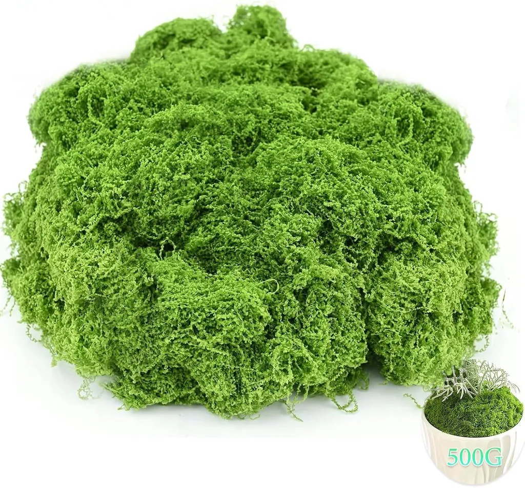 Mousse pour bricolage et loisirs créatifs 500g coloris vert tendre