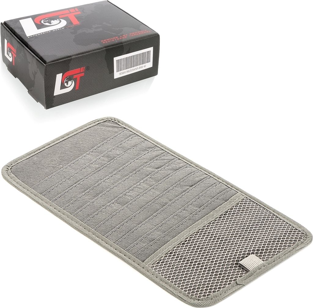 Sonnenblende CD-Hülle Tasche 12er grau für AUDI für PORSCHE