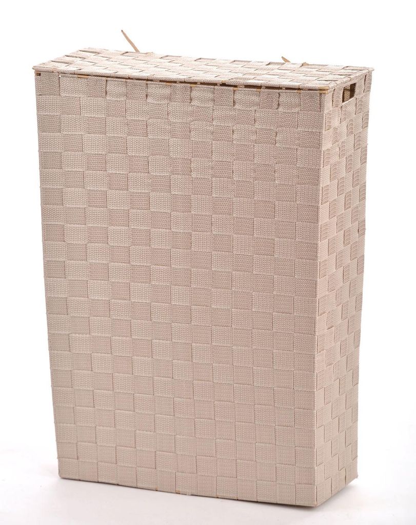 NISCHEN-WÄSCHEKORB - 31 oder 48 Liter - BEIGE - Stoff Produktbild 