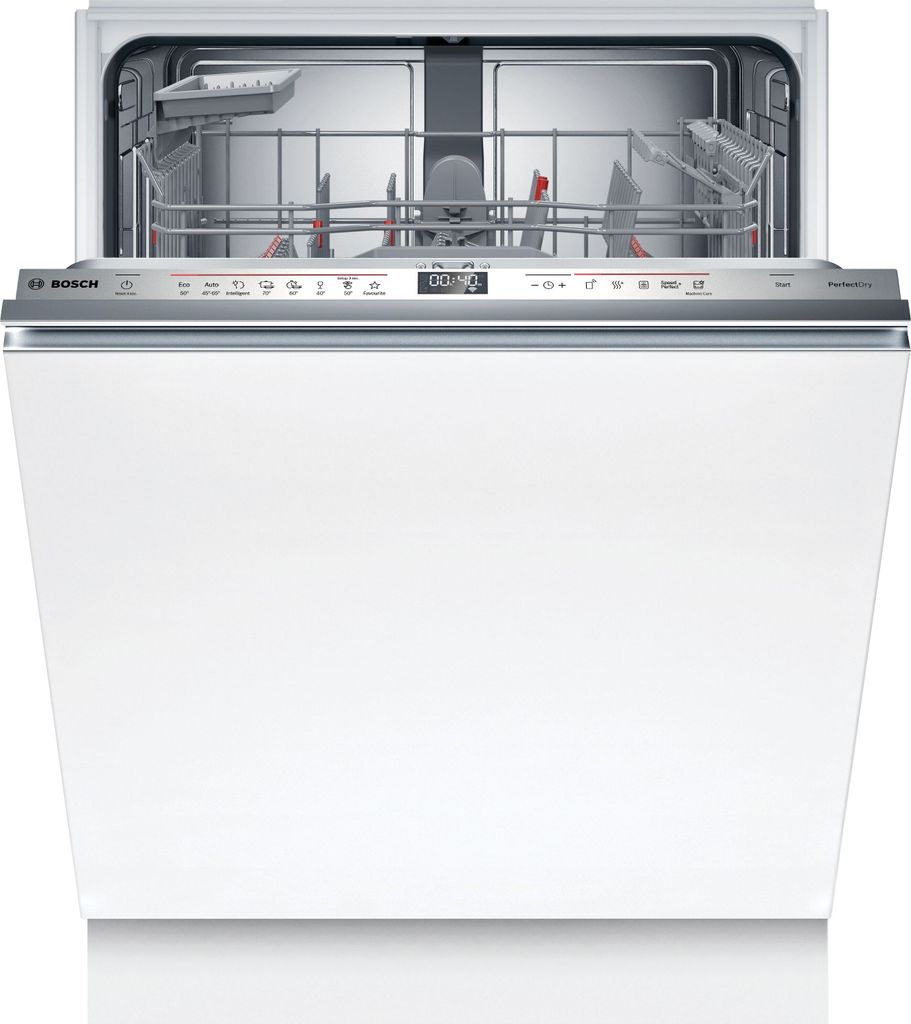 Bosch Serie 6 SMV6YAX04E Vollintegrierter Geschirrspüler, Höhe 81,5 cm, Breite 60 cm