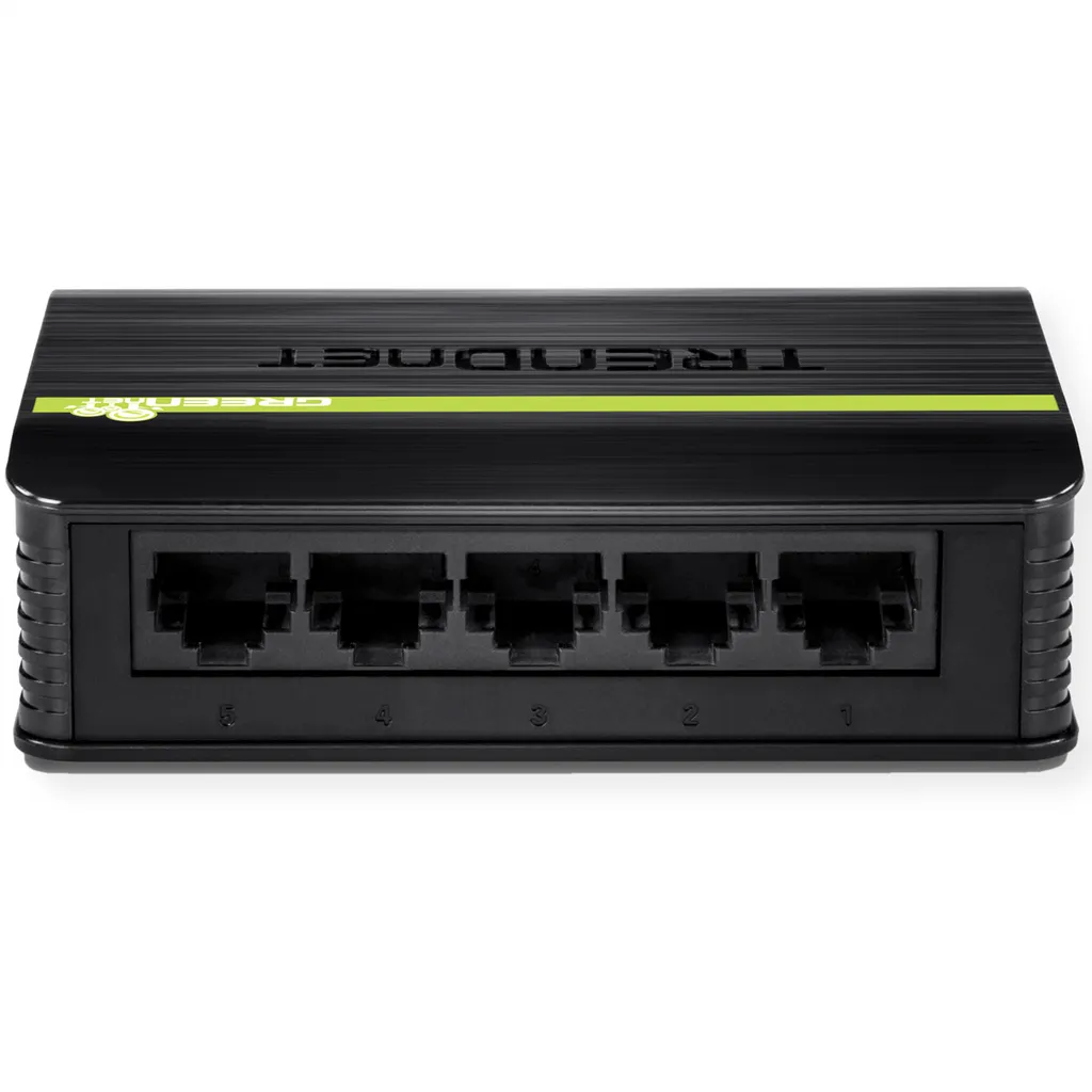 Switch Ethernet 5 Ports Fast 10/100 Boîtier Métal Silencieux et Compact - 2