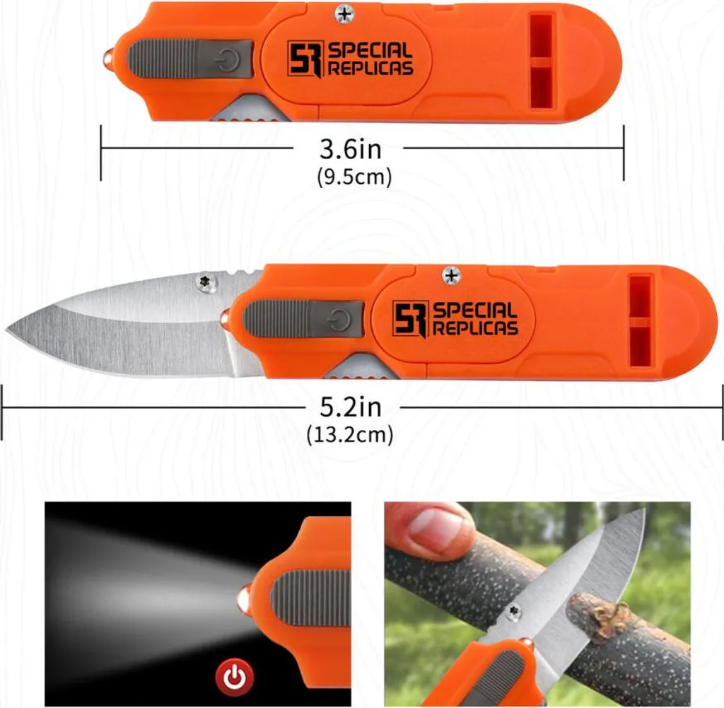 Kit d'urgence complet 27 accessoires pour bivouac et randonnée sauvage