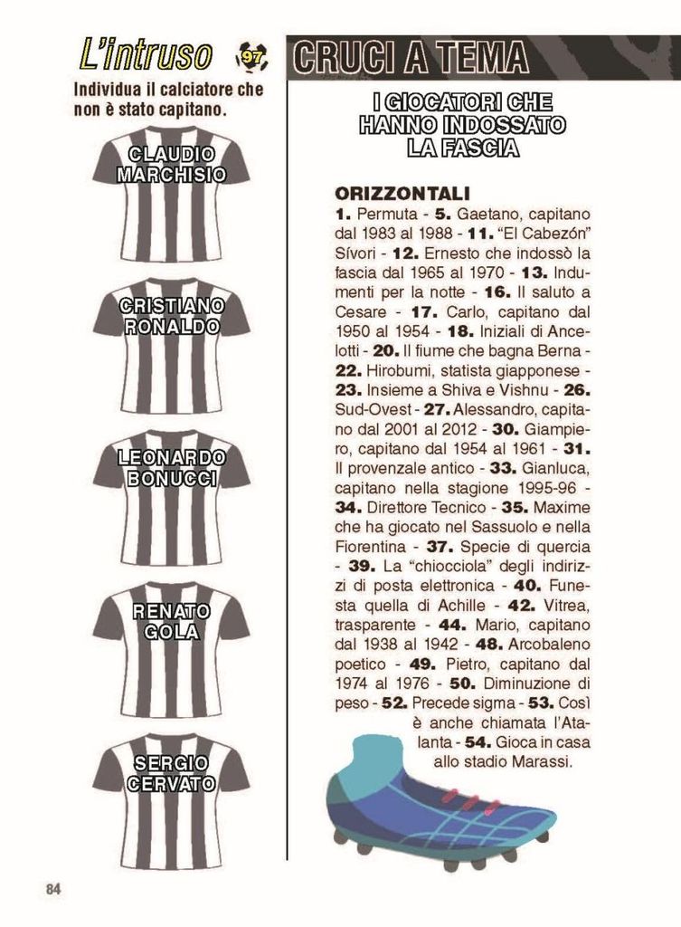 L'enigmista juventino. 101 cruciverba, rebus e giochi per veri tifosi bianconeri (Ultra sport)