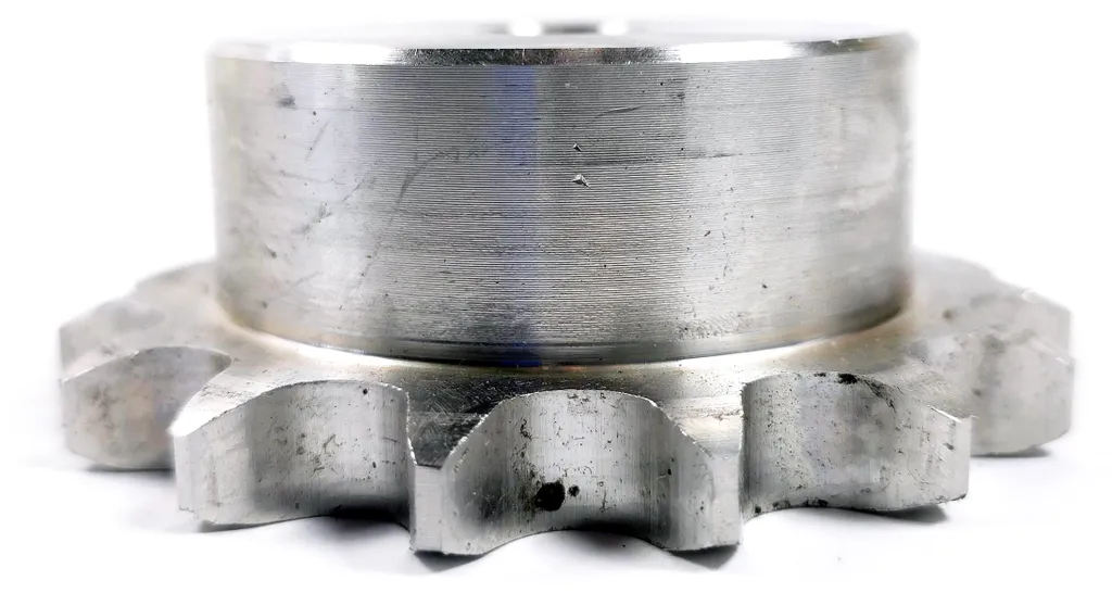 Pignon inox 15 dents pas 5/8 pouces type 10B-1 simple rangée Ozdowski