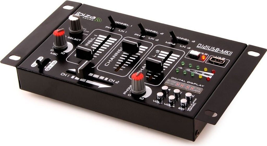 Ibiza Dj21Usb-Mkii Dj Mischpult Mit Usb Player Produktbild 