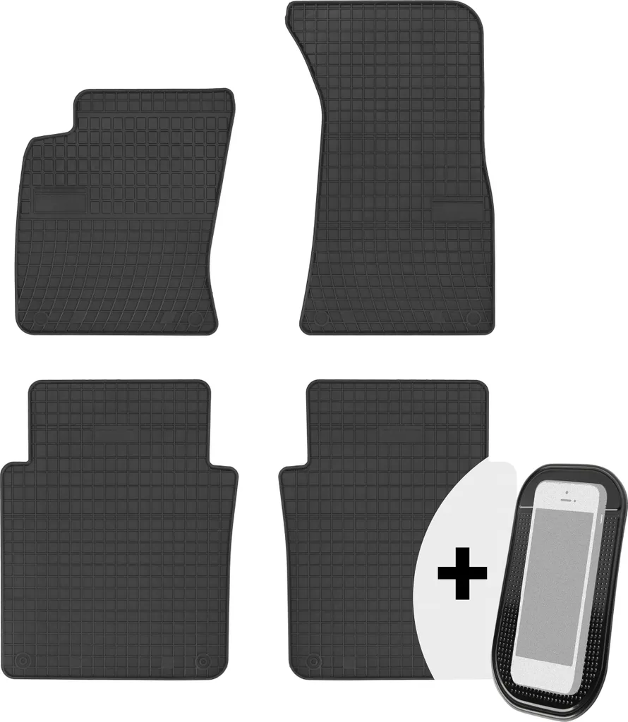 Tappetini in gomma per auto Tappetini per auto set di 4 pezzi - per Audi A8 D3 Long 2002-2009