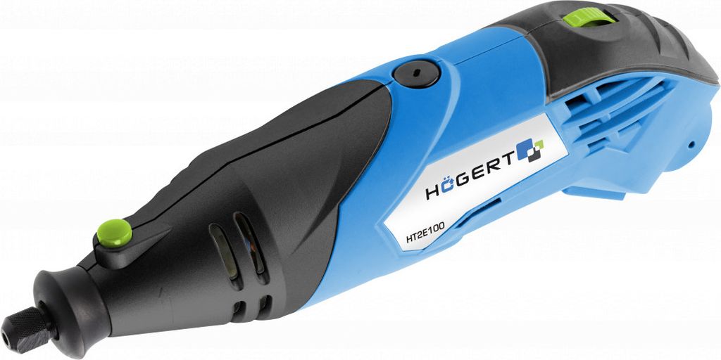 Högert Mini-Schleifmaschine mit 3 Ersatzgriffen