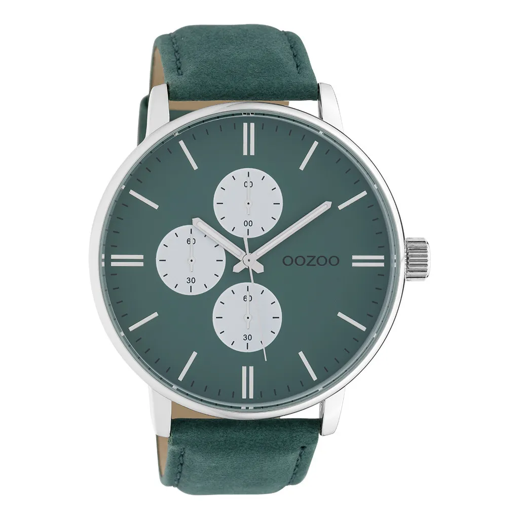 Recensione Oozoo UOC10313: Orologio al Quarzo Pelle Verde 50mm