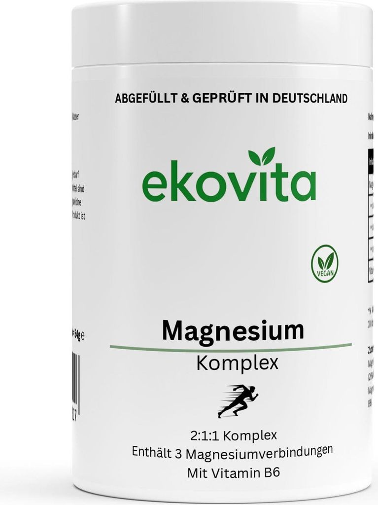Magnesium Complex + Vitamin B6 - 90 Capsules
