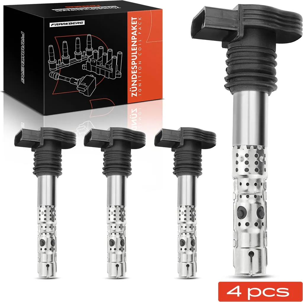 Bobine d'allumage renforcée pour VW Passat Polo et Audi A3 A4 A6 Pack de 4