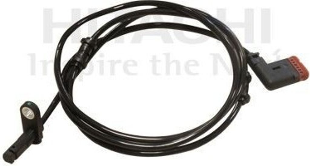 HITACHI ABS Sensor Raddrehzahl Hinten Beidseitig passend für MERCEDES-BENZ E-Klasse Limousine (W211) 2501607