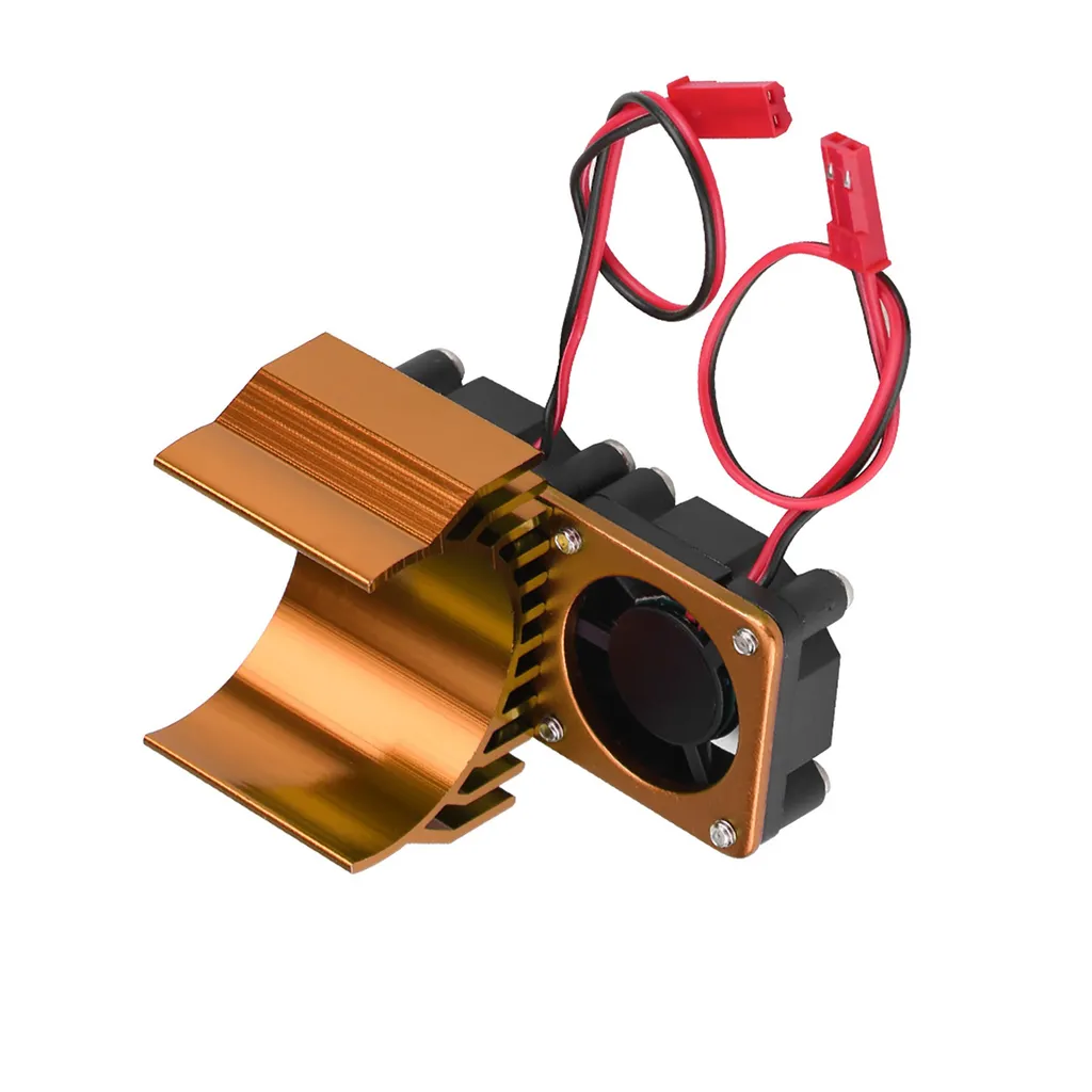 Dissipatore di calore del motore, dissipatore di calore del motore di RC, dissipatore di calore di RC con la ventola di raffreddamento, dissipatore di calore del motore con la ventola di raffreddamento, accessorio di RC - 2