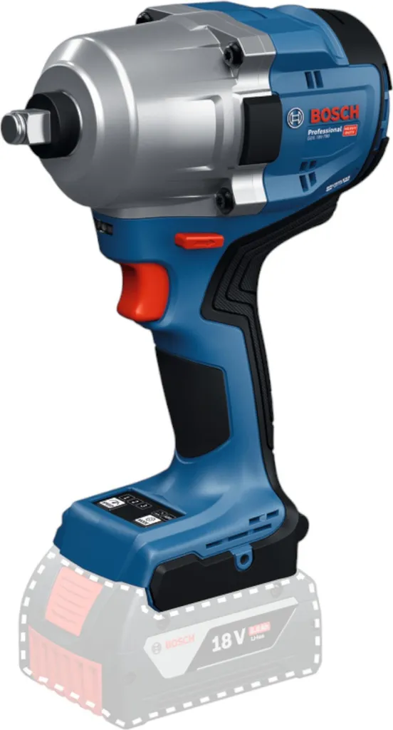 Clé à choc Bosch GDS 18V-780 pour serrage de roues et structures Pro