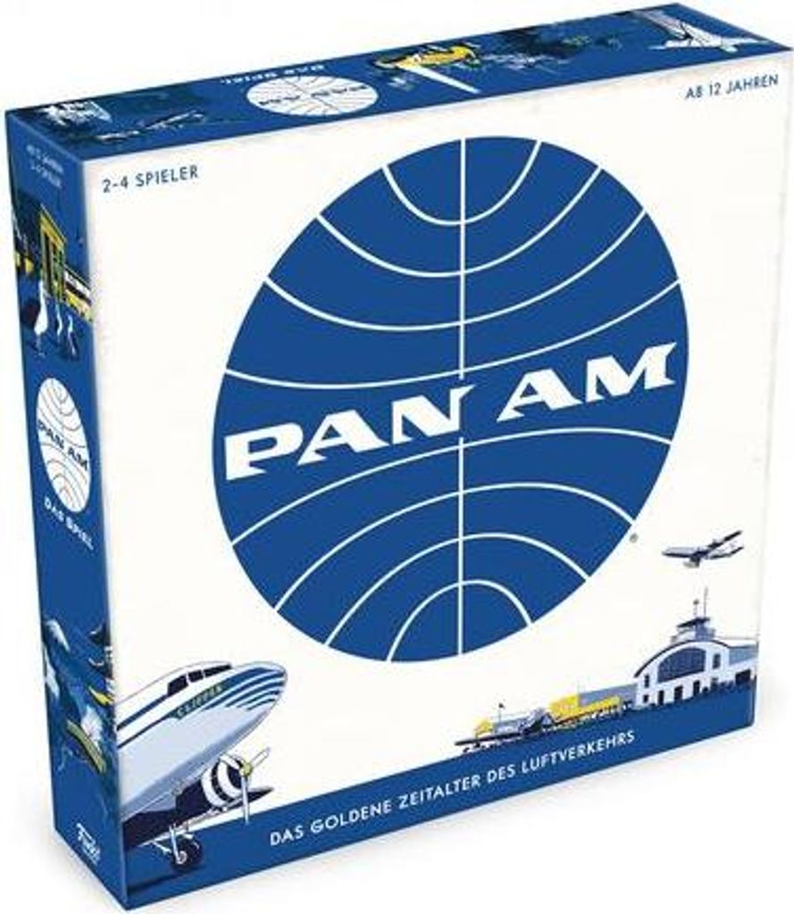Funko Pan Am Gesellschaftsspiel: Strategie & Auktionen zur Luftfahrtgeschichte