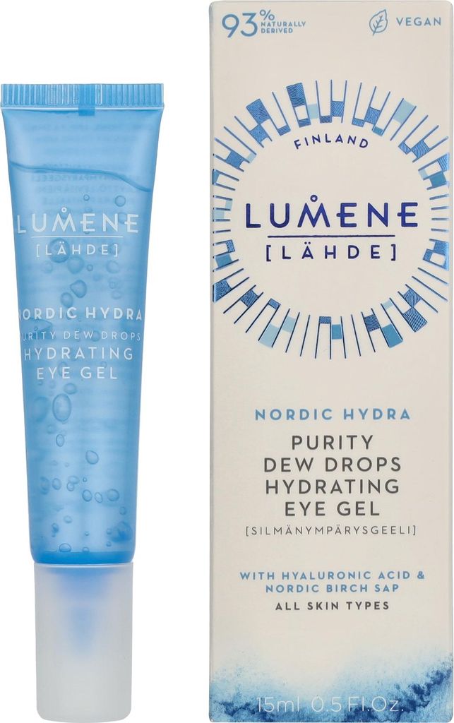 Lumene Nordic Hydra Purity Dew Drops Hydrating Eye Gel 15ml