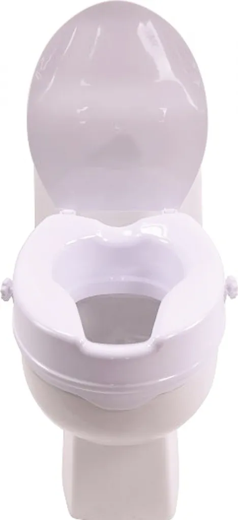 Réhausseur de WC de 10 cm ergonomique adaptable toute cuvette