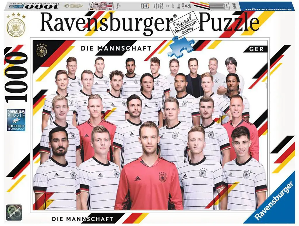 Puzzle 1000 pièces Ravensburger 16480 L'équipe de Football Allemande