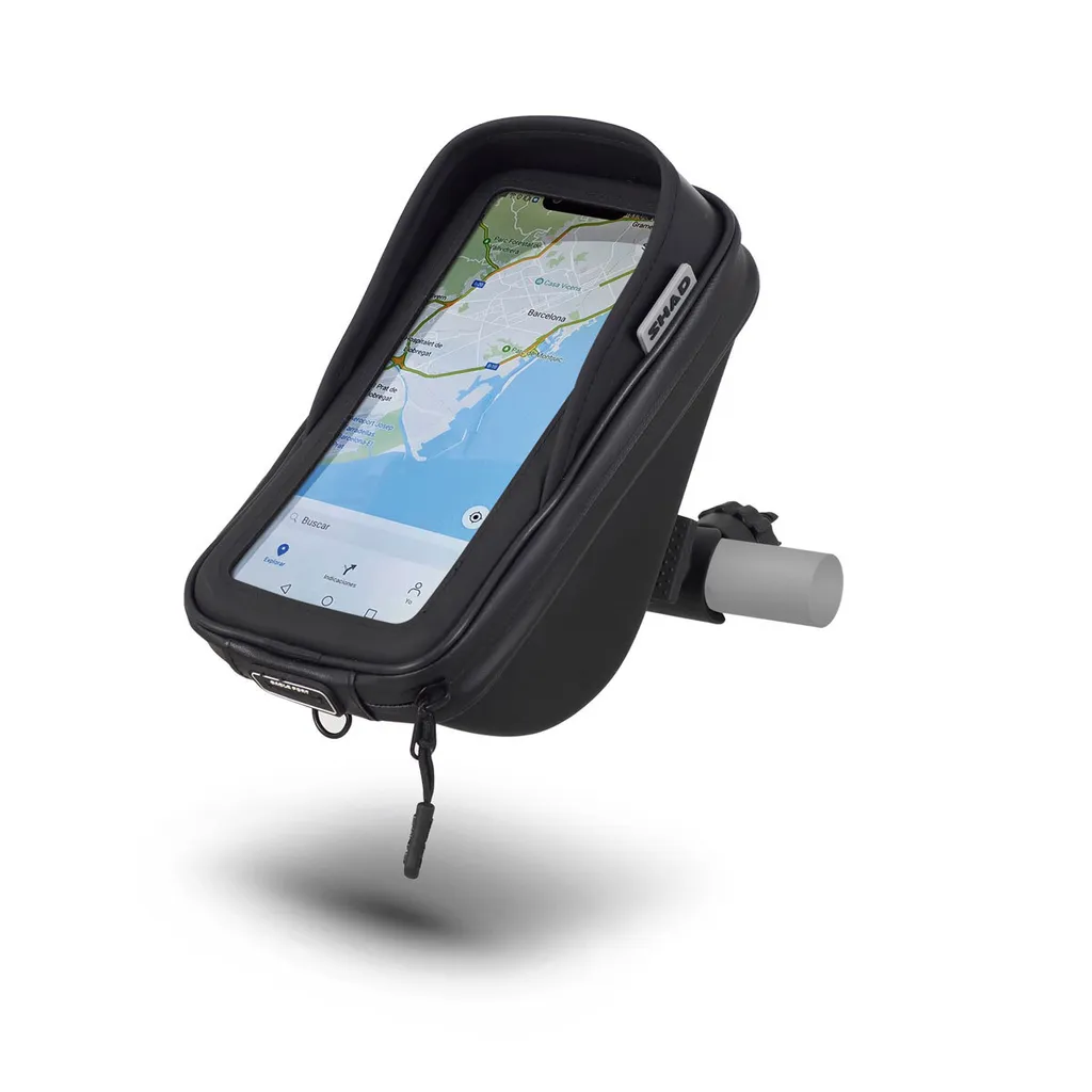 Support Smartphone SHAD SG76 Guidon 180x90mm avec Poche de Rangement