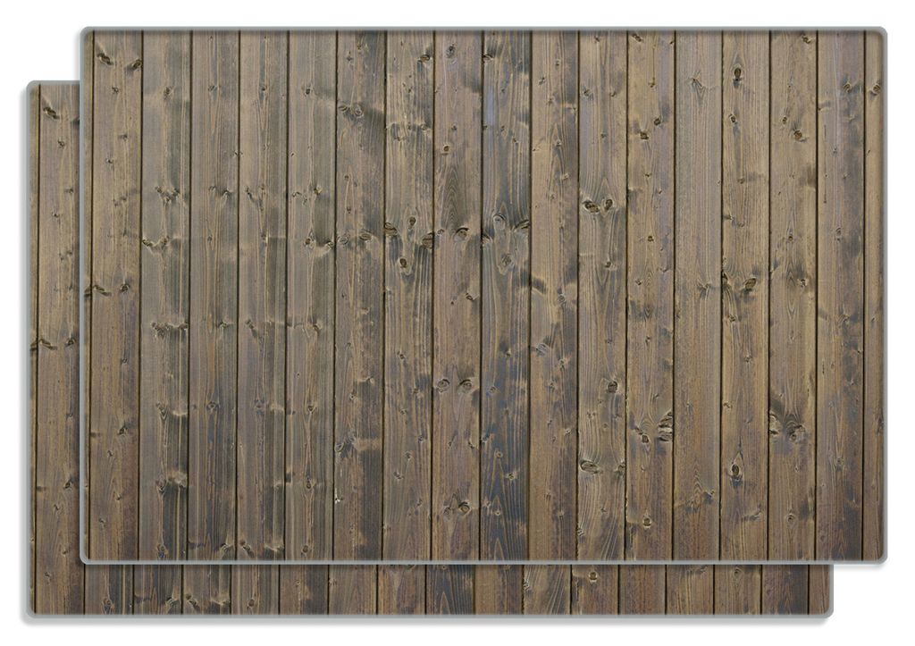 Wallario Frühstücksbrettchen 2er Set aus Glas, je 20 x 30 Produktbild 