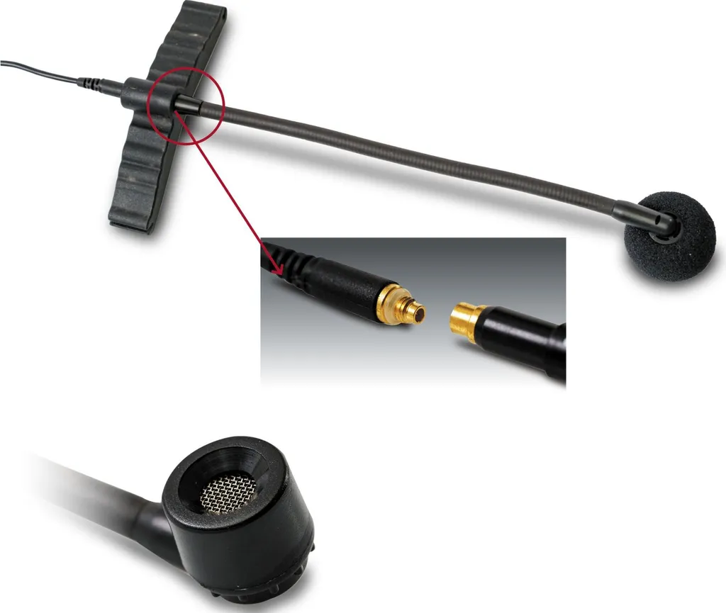 Micro Cravate Discret AudioDesign PA MCL pour Conférences et Présentations