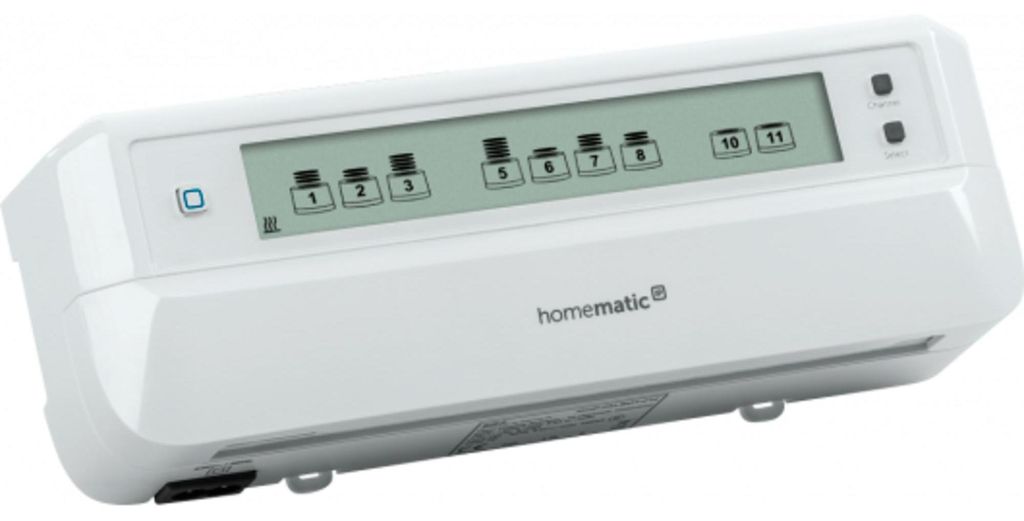 Homematic IP Smart Home Fußbodenheizaktor (HmIP-FALMOT-C12) Produktbild 