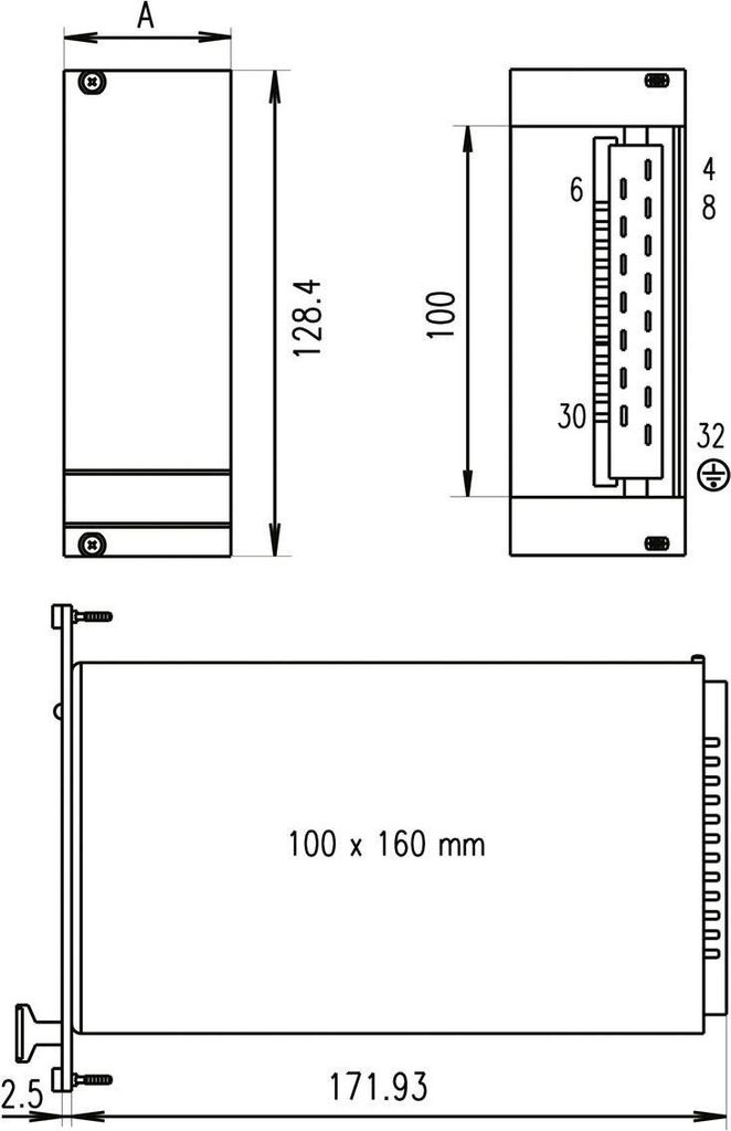 Schroff Pentair Techn. Frontplatte 21005-473 (21005473)