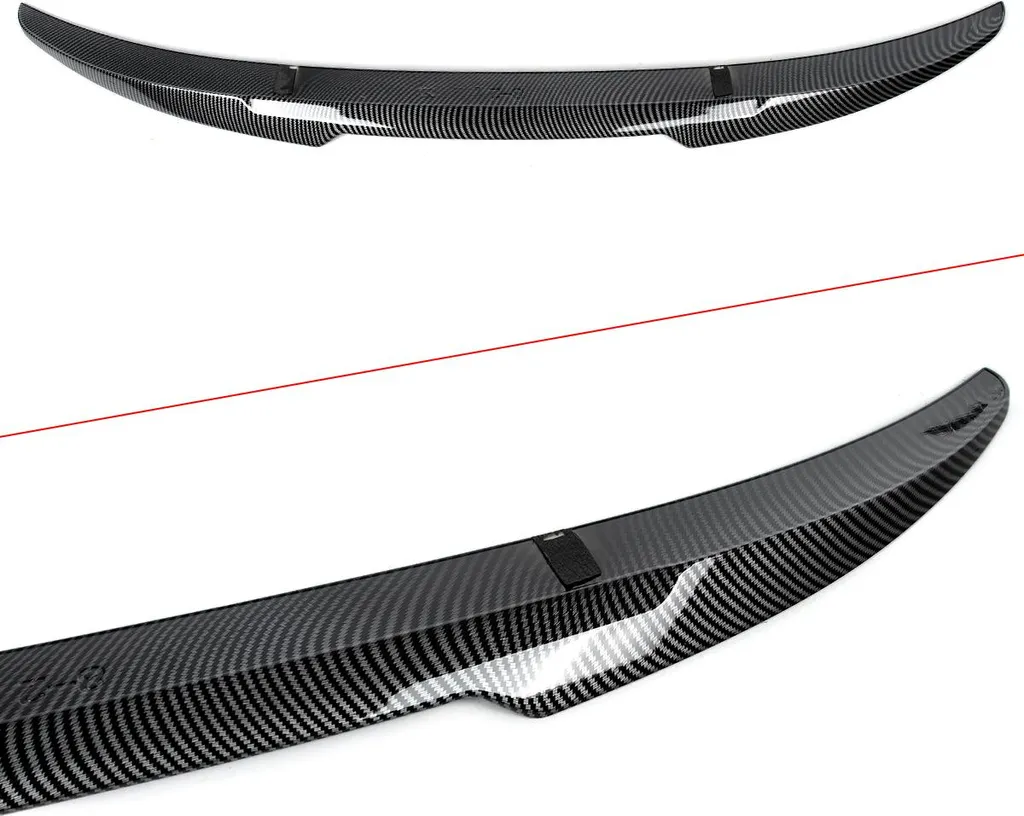 Spoiler de Coffre Look Carbone Universel - Lèvre d'Aile Design Sportif