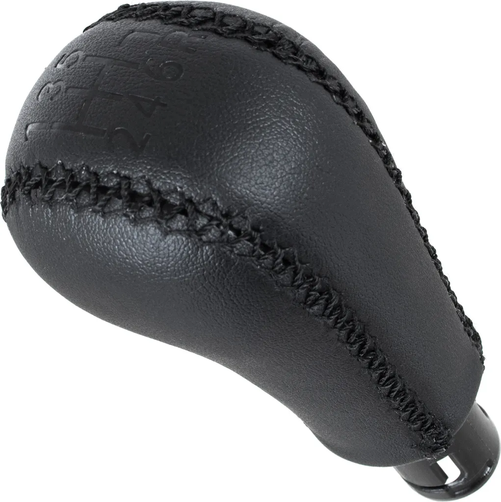 Pommeau de levier de vitesse 6 vitesses noir pour Volvo S60 et V70