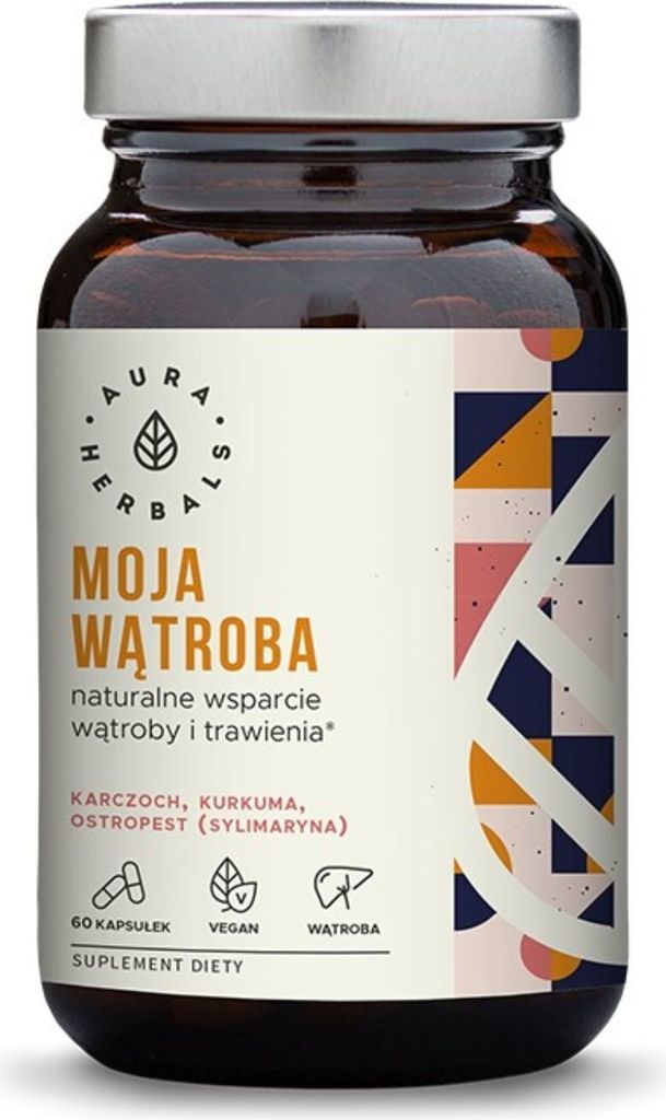 Aura Herbals doplnky stravy Moja Wątroba Karczoch Ostropest Obrázok produktu 