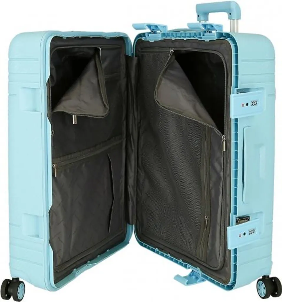 Valises de luxe robustes en ABS avec 4 roues multidirectionnelles