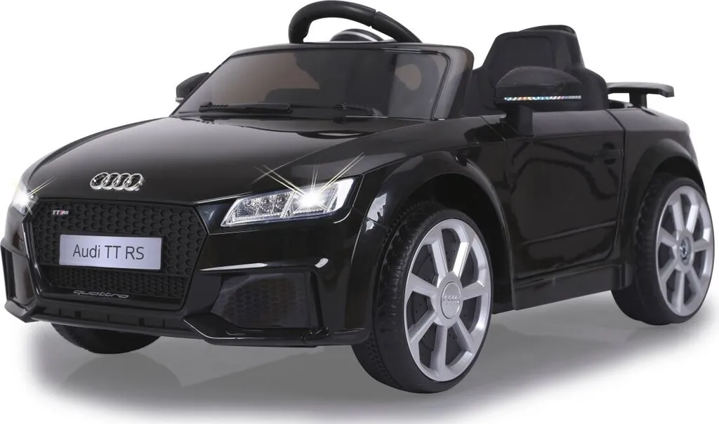 Audi TT RS Jamara Noire : Guidez votre Enfant en Sécurité avec Parent Control