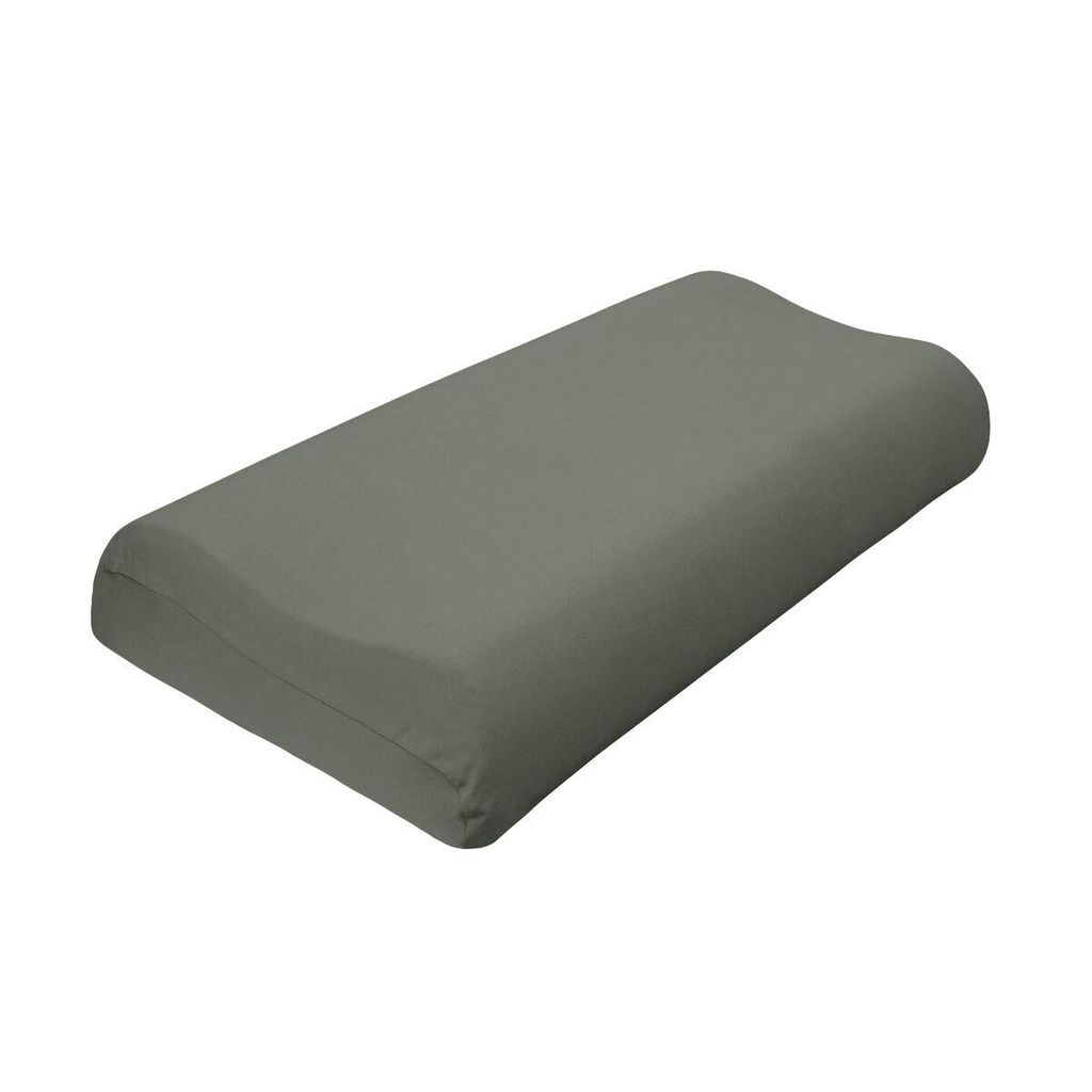 Traumschlaf Universal Bezug für Nackenstützkissen L-XL, Höhe 11-14 cm anthrazit