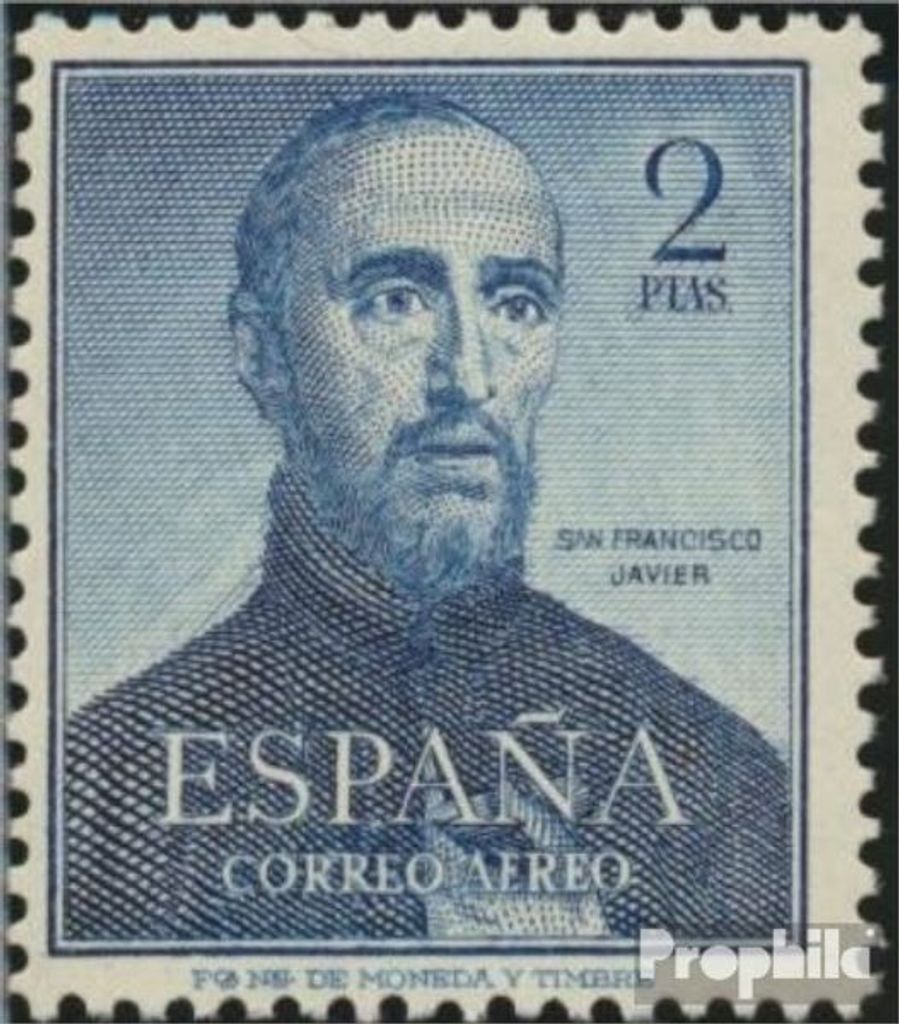 Briefmarken Spanien 1952 Mi 1010 (kompl.Ausg.) gestempelt Franz Xaver