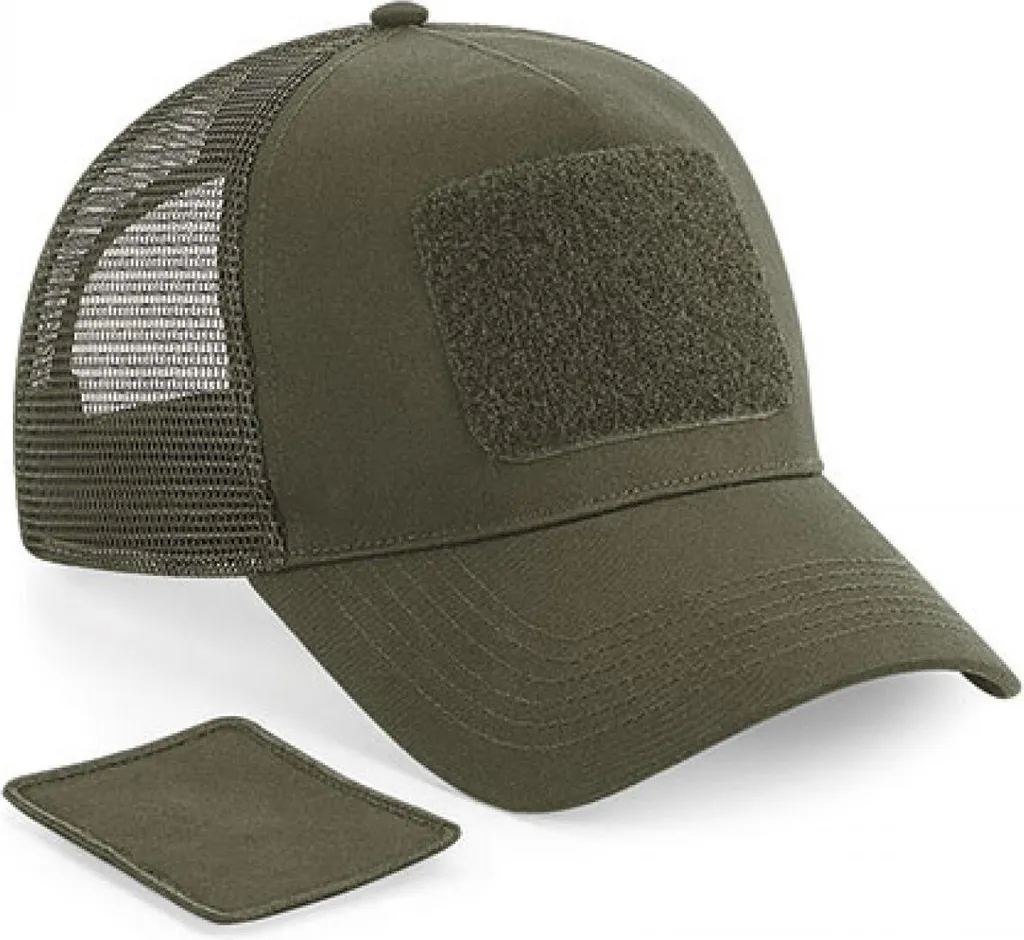 Cappello Trucker Beechfield B641 Verde Militare - Outdoor & Survival Style