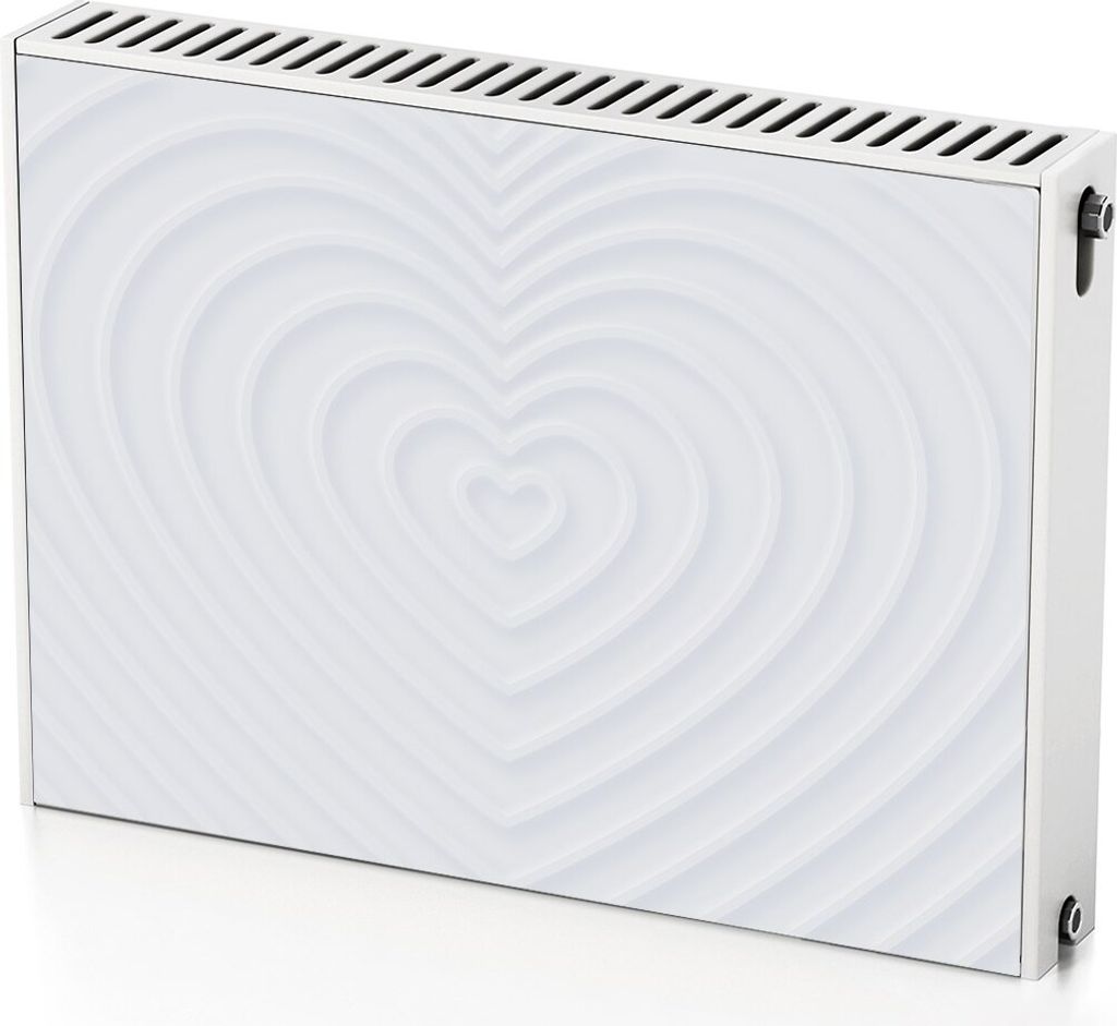 Herz – Magnetische Heizkörperabdeckung – 80x60 cm – Magnet Produktbild 