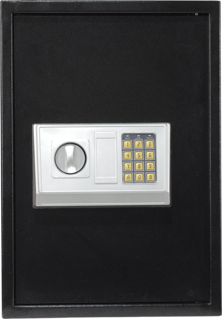 Aktentresor Tresor Elektronikschloss Safe Möbeltresor Wandtresor Geldschrank A1 schwarz