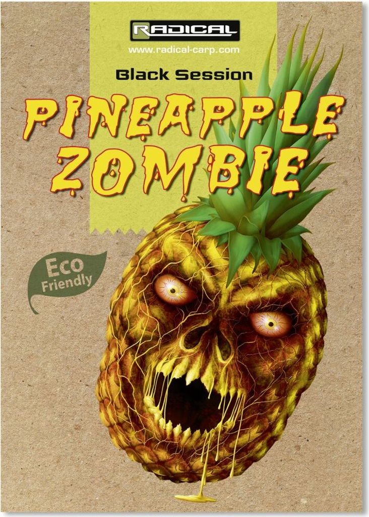 Quantum Radical Pineapple Zombie Aufkleber Produktbild 