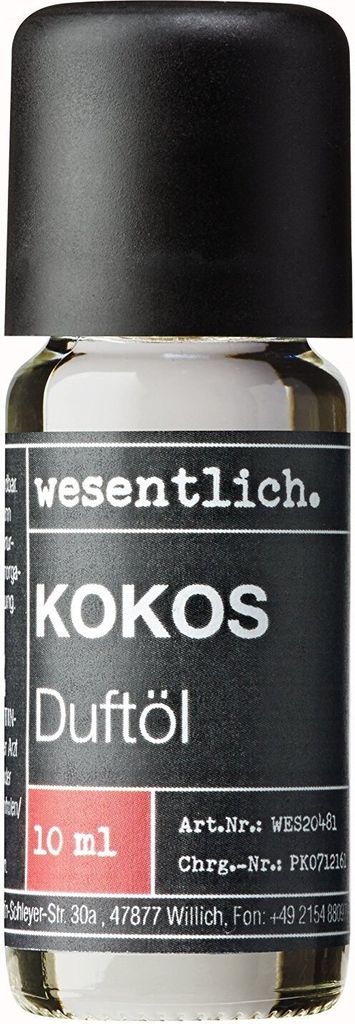 Kokos  10ml von wesentlich. Produktbild 