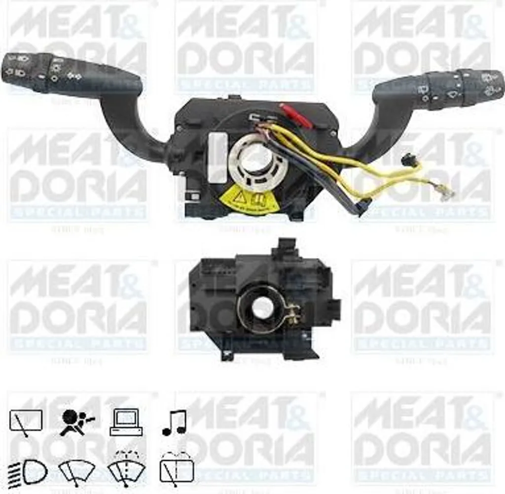 Commodo de Direction MEAT & DORIA 23096 compatible Lancia Ypsilon et Fiat