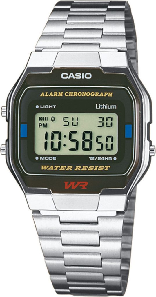 Zegarek Casio Vintage A163WA-1QES srebrny Zdjęcie produktu 