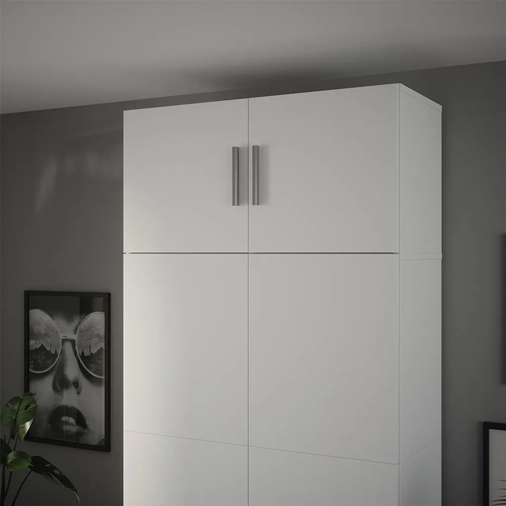 Optimisation Bureau avec le Module Vicco Ingo Blanc 80x40cm à 2 Portes Fermées - 3