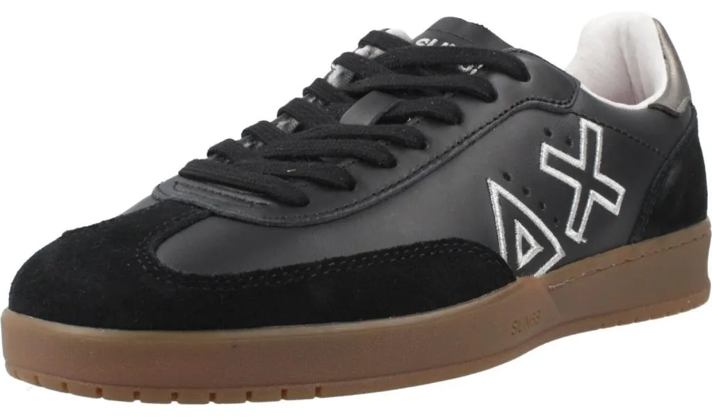 Sneakers Basses Femme Sun68 California Leather Noir | Cuir Premium