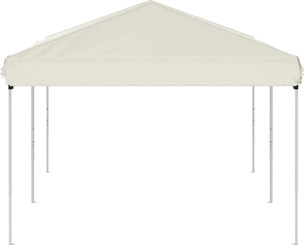 Tente de réception pliable 3x6 m Crème : Finis les Montages Difficiles - 4