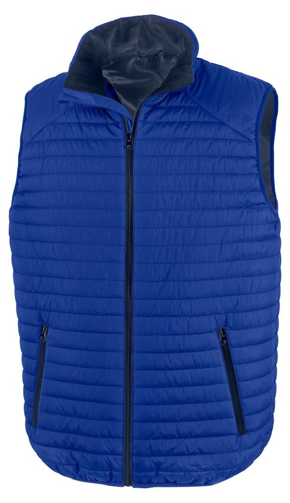 Result Genuine Recycled - Weste für Herren FK2692 (S) (Königsblau/Marineblau)