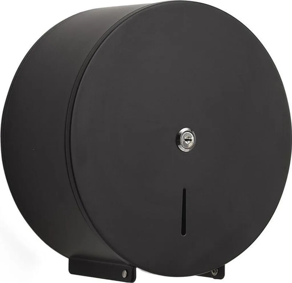 Distributeur papier toilette noir mat : stop au gaspillage et vol