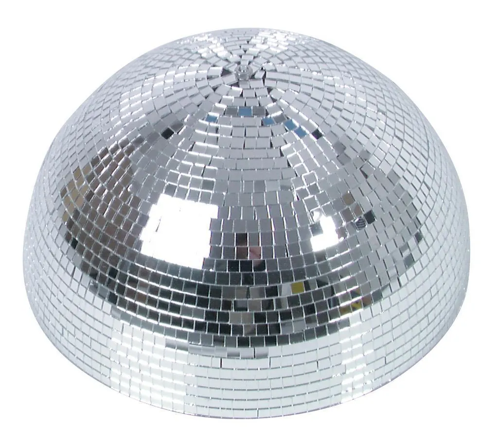 Comment animer un plafond bas ? Demi-boule à facettes 40cm Eurolite Pro