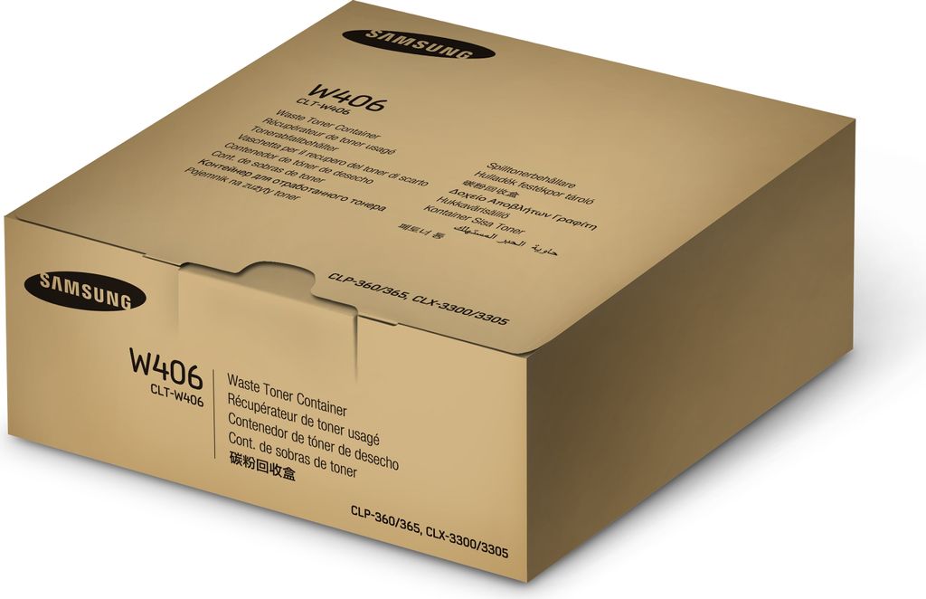 Resttonerbehälter HP ersetzt Samsung CLT-W406 Produktbild 
