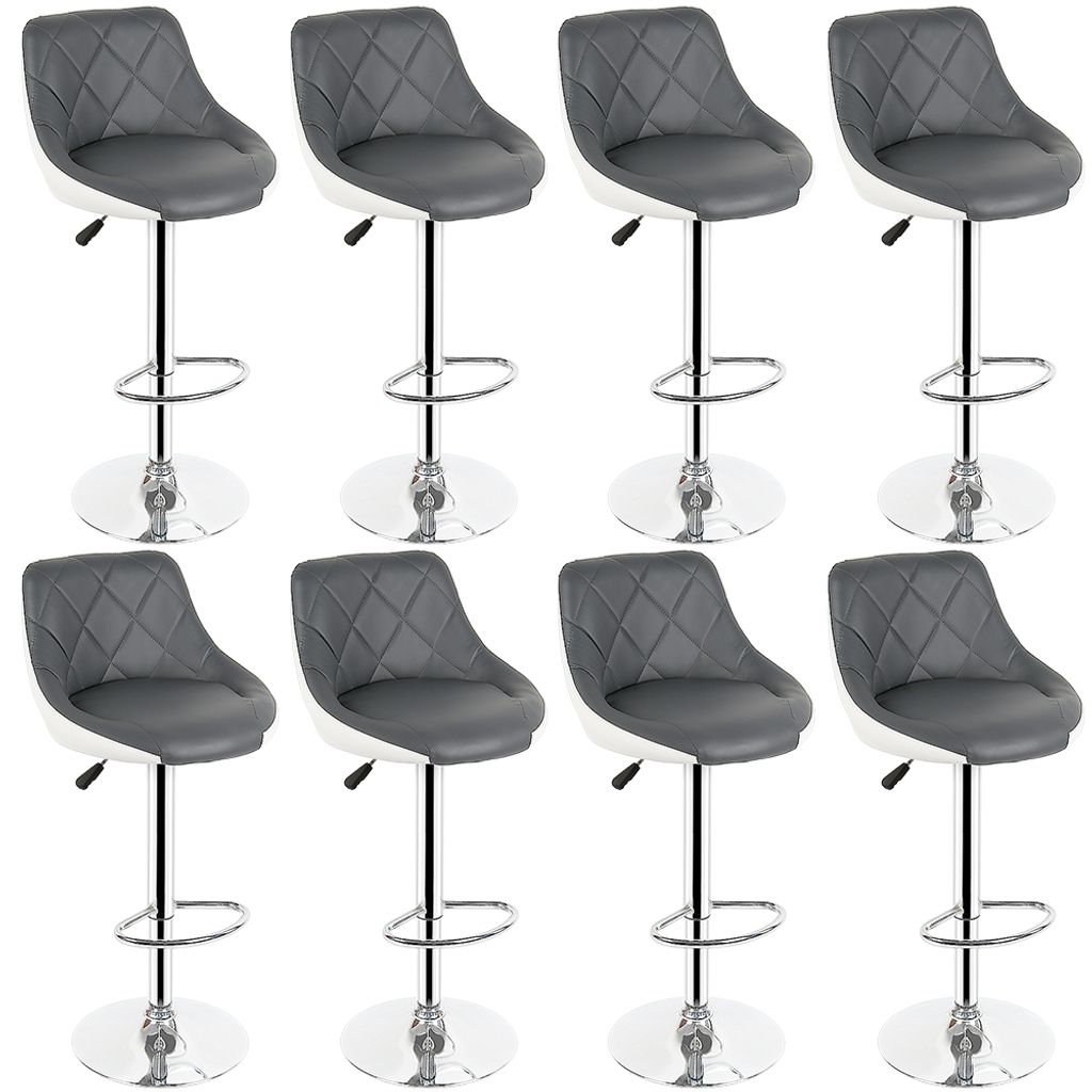 Barhocker 8er Set Drehbare Barstuhl Küchenhocker aus Produktbild 